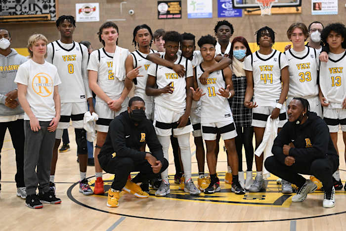 Roosevelt North Medford boys basketball Leon Neuschwander 85